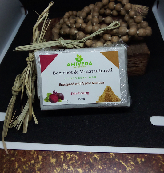 Baby Beetroot & Multani Mitti Ayurvedic Soap