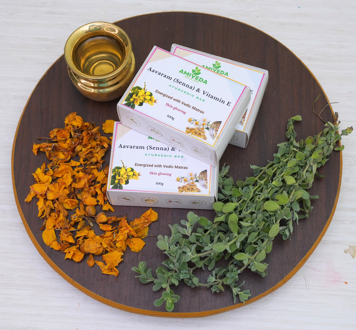 Avaram ( Senna Flower ) Ayurvedic Soap Bar - Men & Women