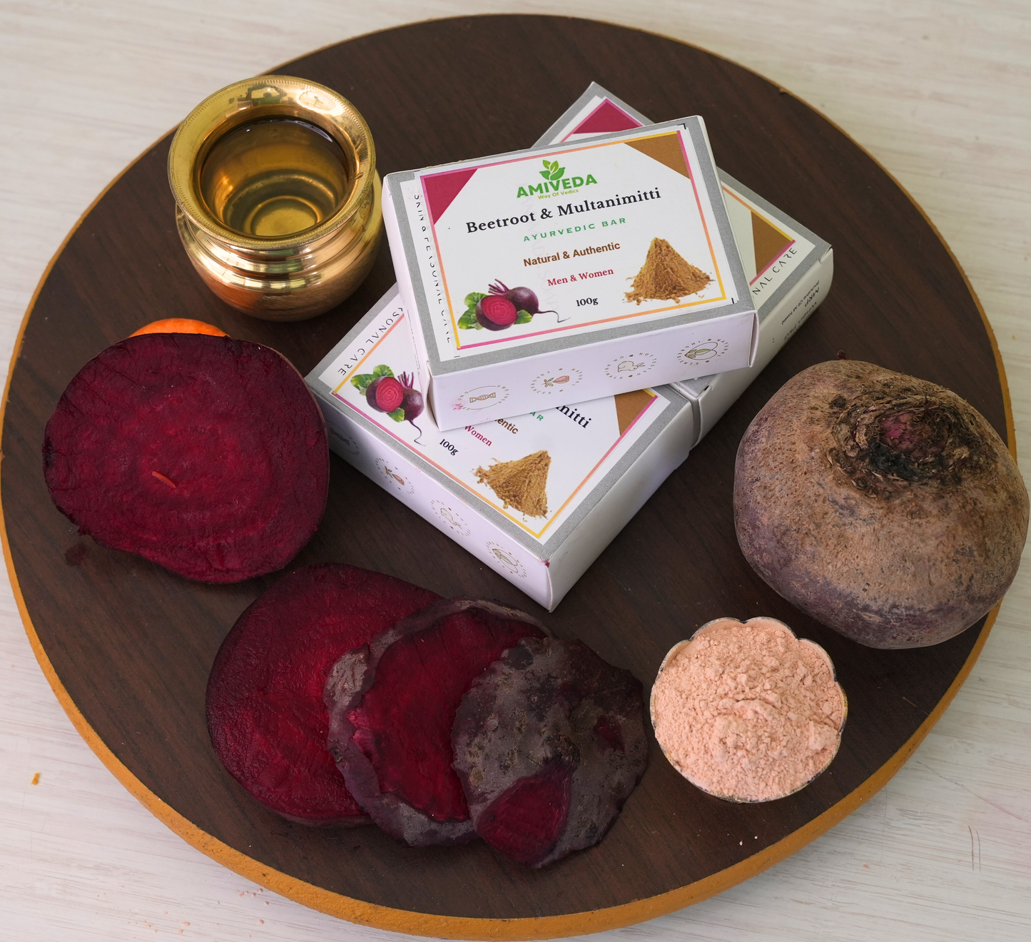 Beetroot & Multani mitti soap - Men & Women