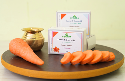 Carrot & Goat Milk Ayurvedic Soap - Baby & Kids